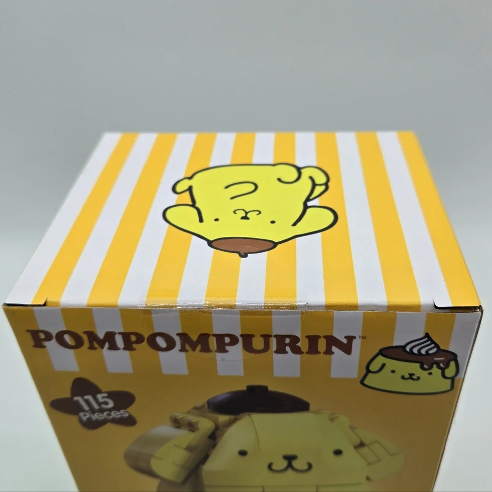 Sanrio PomPomPurin Build Kit Block Figure 115 Pieces Yellow